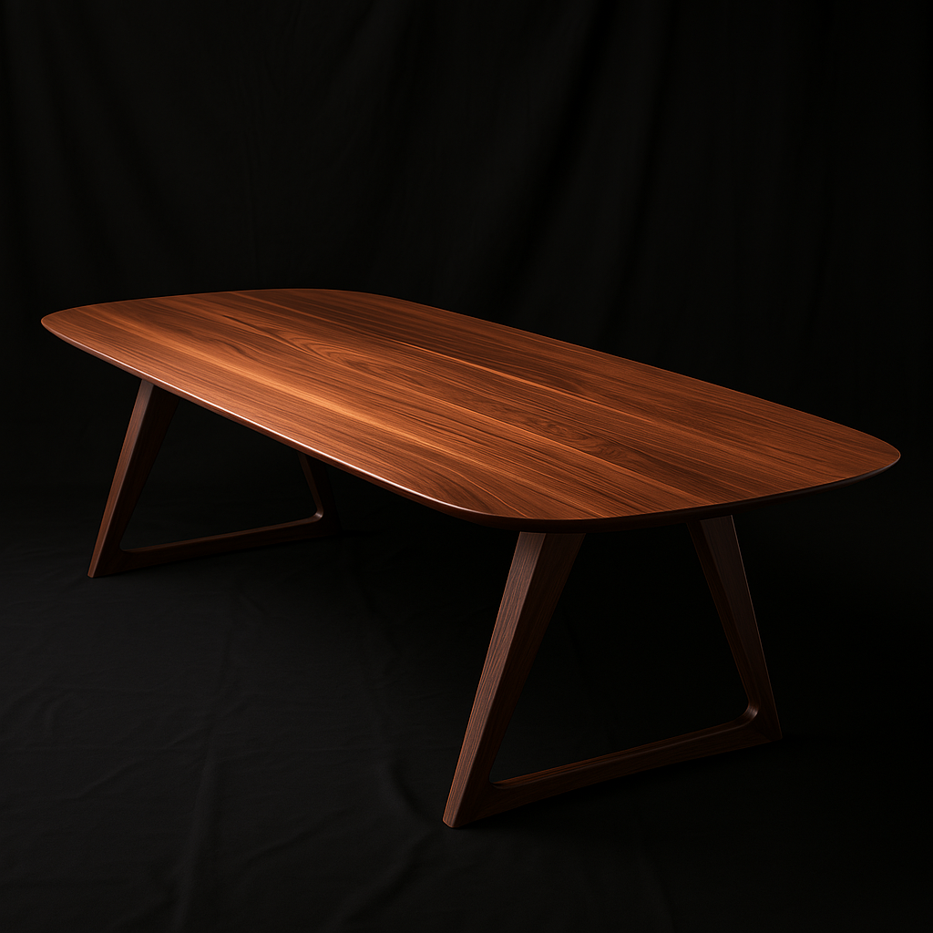 Handcrafted dining table