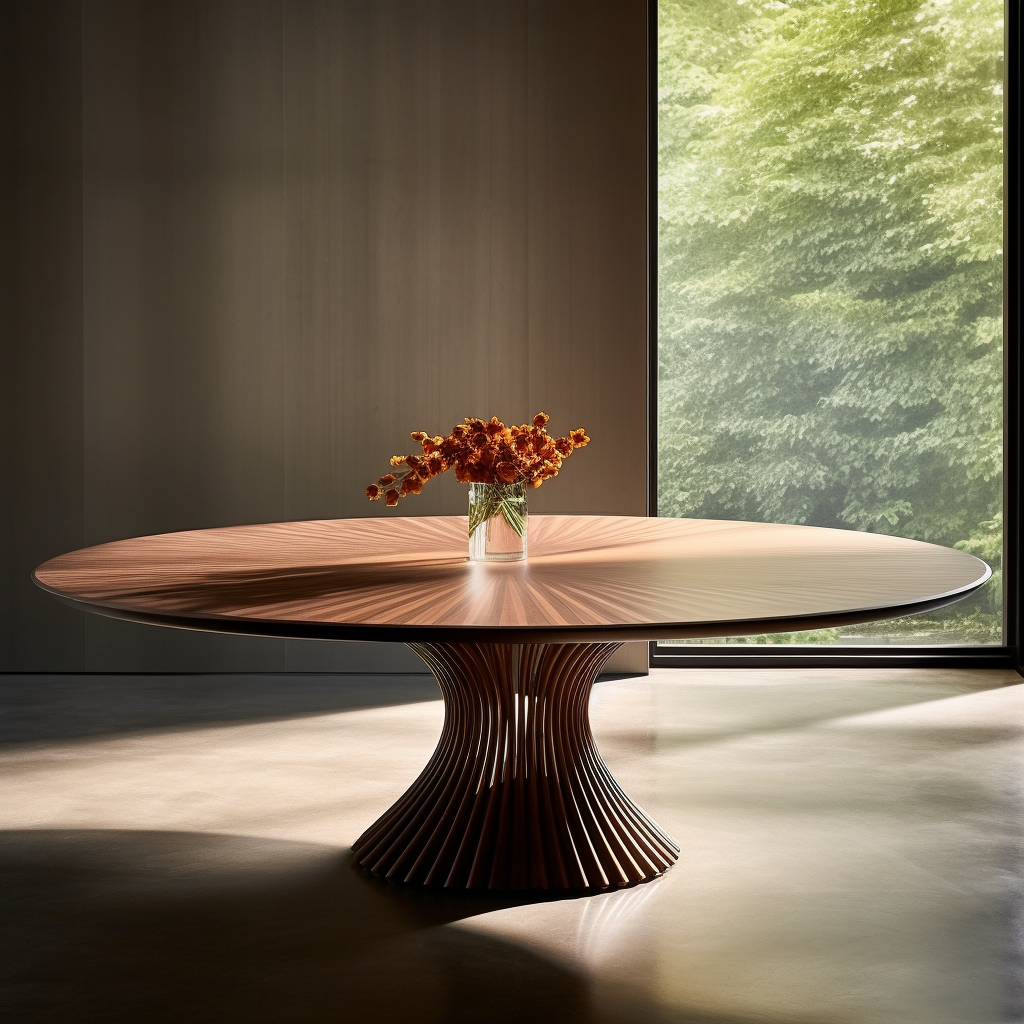 Handcrafted wooden furniture